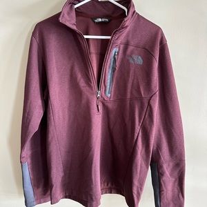 The North Face 1/4 zip